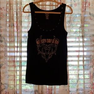 Harley Davidson tank top black extra large